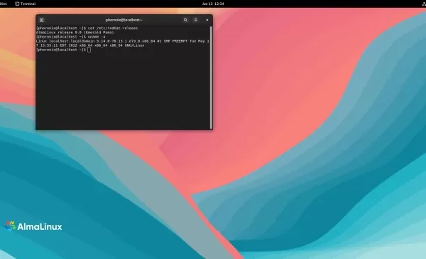 almalinux 9.4 kde install