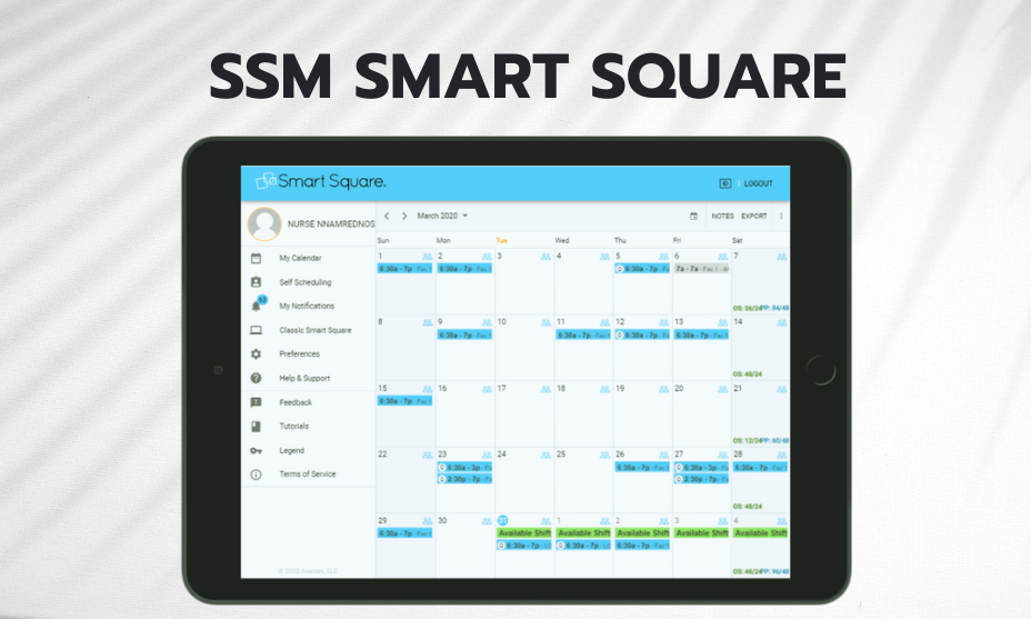 ssm smart square login