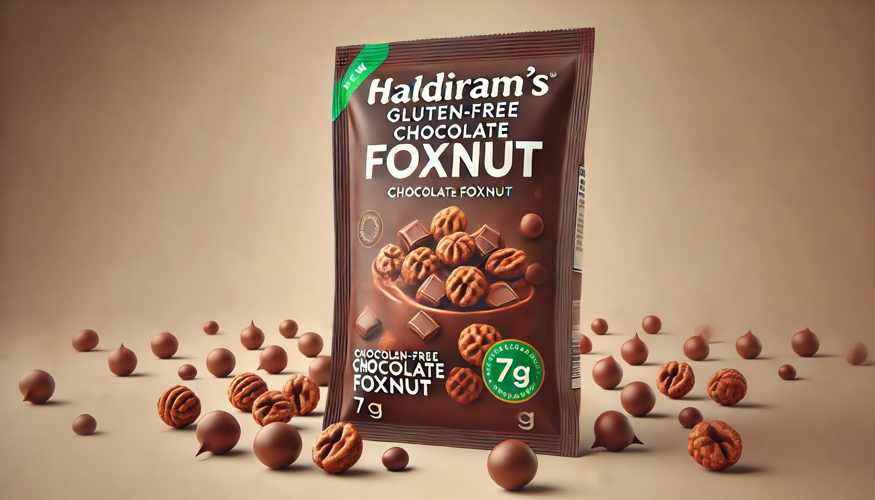 haldiram's gf chocolate foxnut 7g