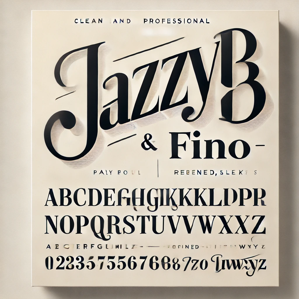 jazzy b fino font free download