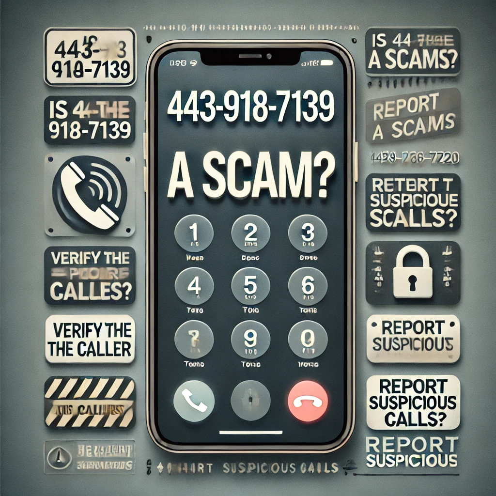 443-918-7139 is it a scam